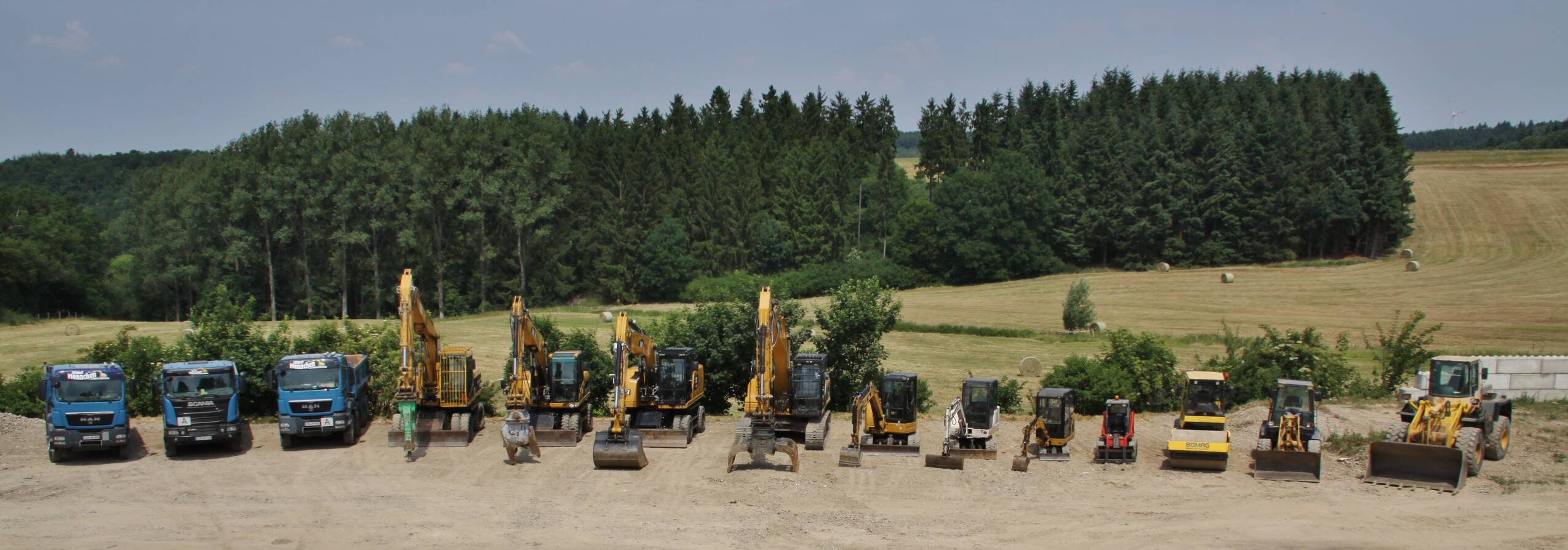 Hennchen abbruch tiefbau maschienen fuhrpark 02